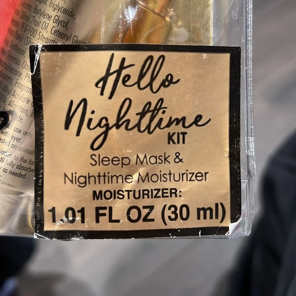 Hello Nighttime Sleep and Moisturizer Kit